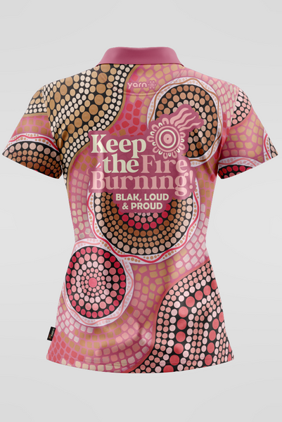 50 Shades Of Deadly NAIDOC 2026 Women's Fitted Polo Shirt main image 0