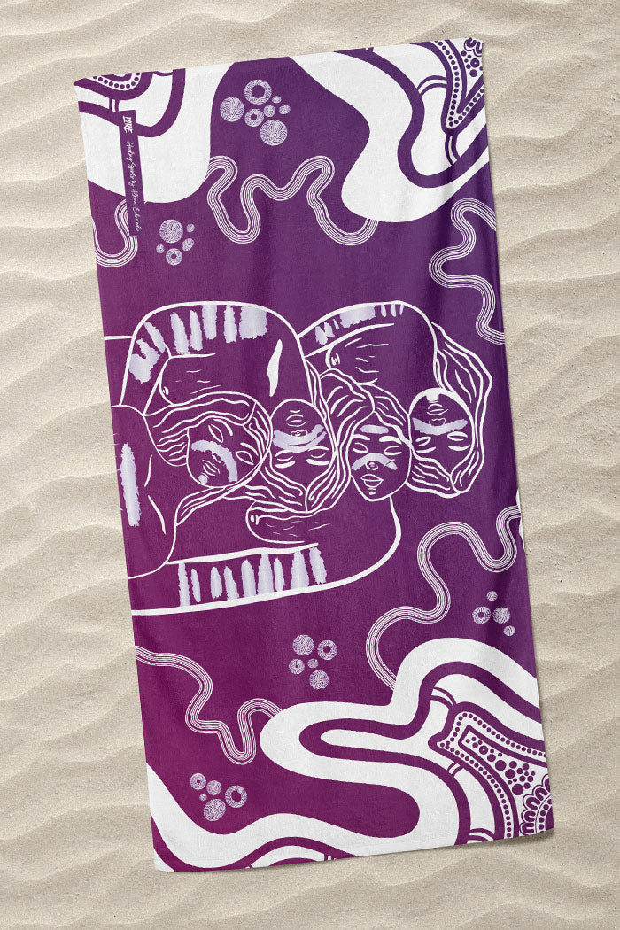 Healing Spirits Beach Towel