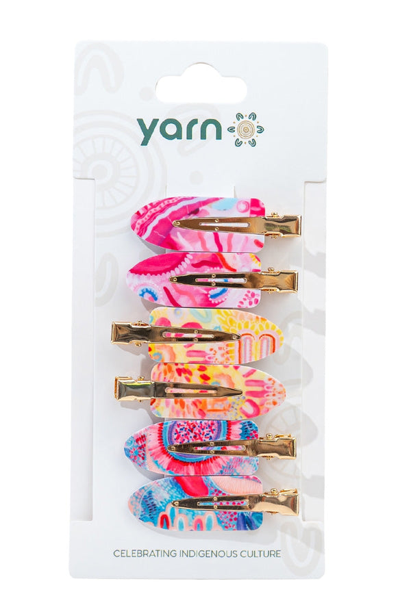 Kenita-Lee McCartney Snap Hair Clip Collection (6 Pack)