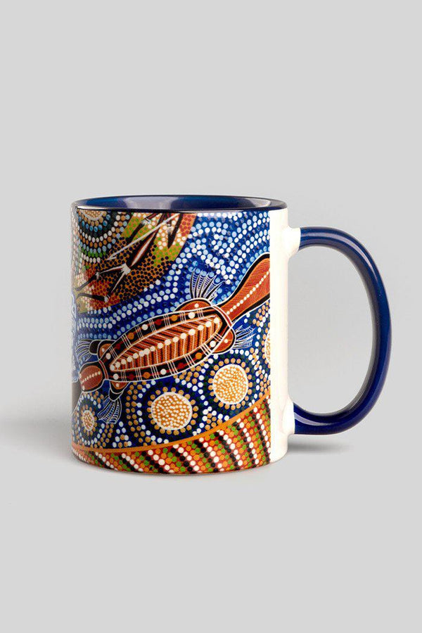 Healing Land, Rivers, Sea and Ocean Ceramic Coffee Mug