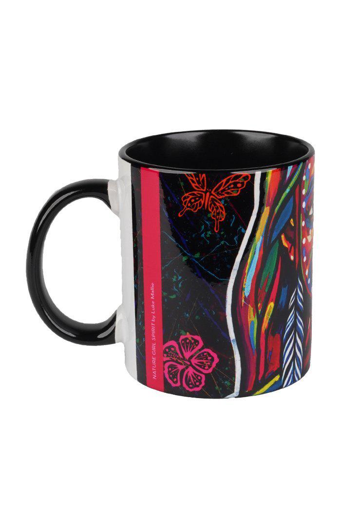 Nature Girl Spirit Ceramic Coffee Mug