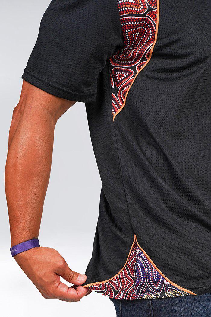 Our Many Tribes UPF 50 Bamboo Contrast Unisex Polo Shirt