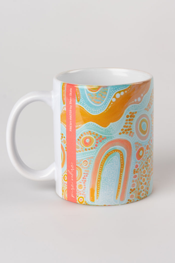 Fresh Water Ceramic Coffee Mug