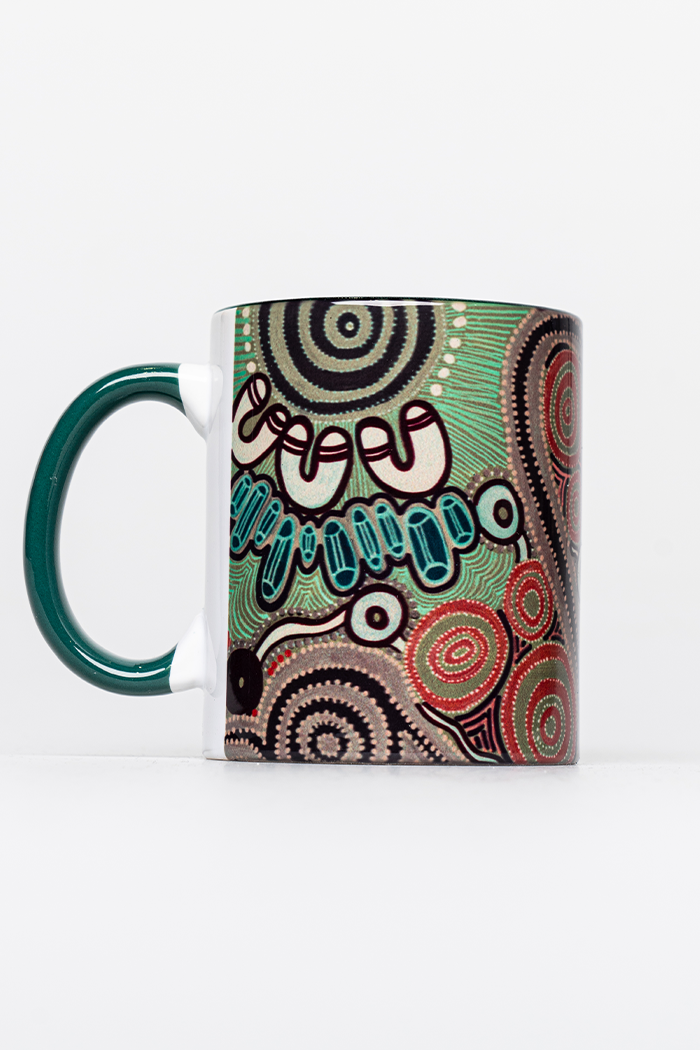 Danjoo (Green) Ceramic Coffee Mug