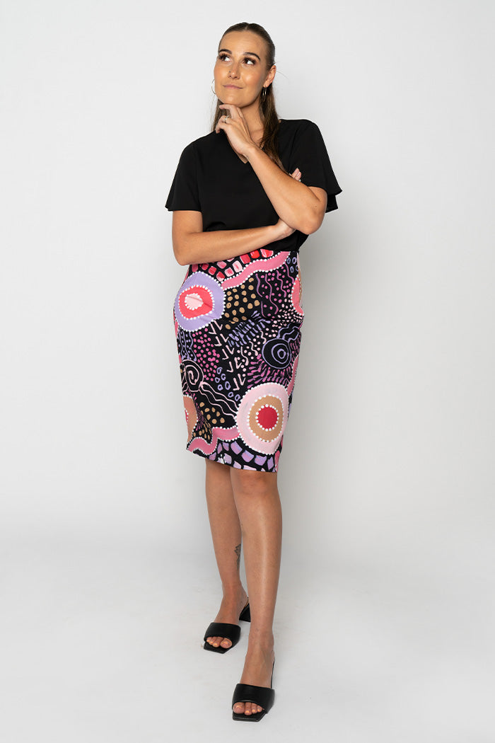 Sibling Journey Pencil Skirt