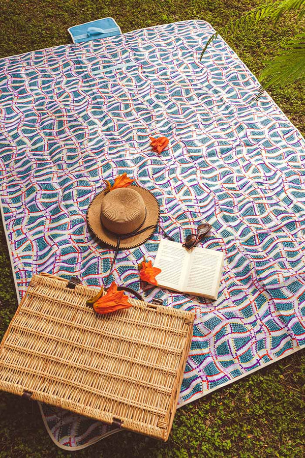 Desert Seed Picnic Rug 147x200cm