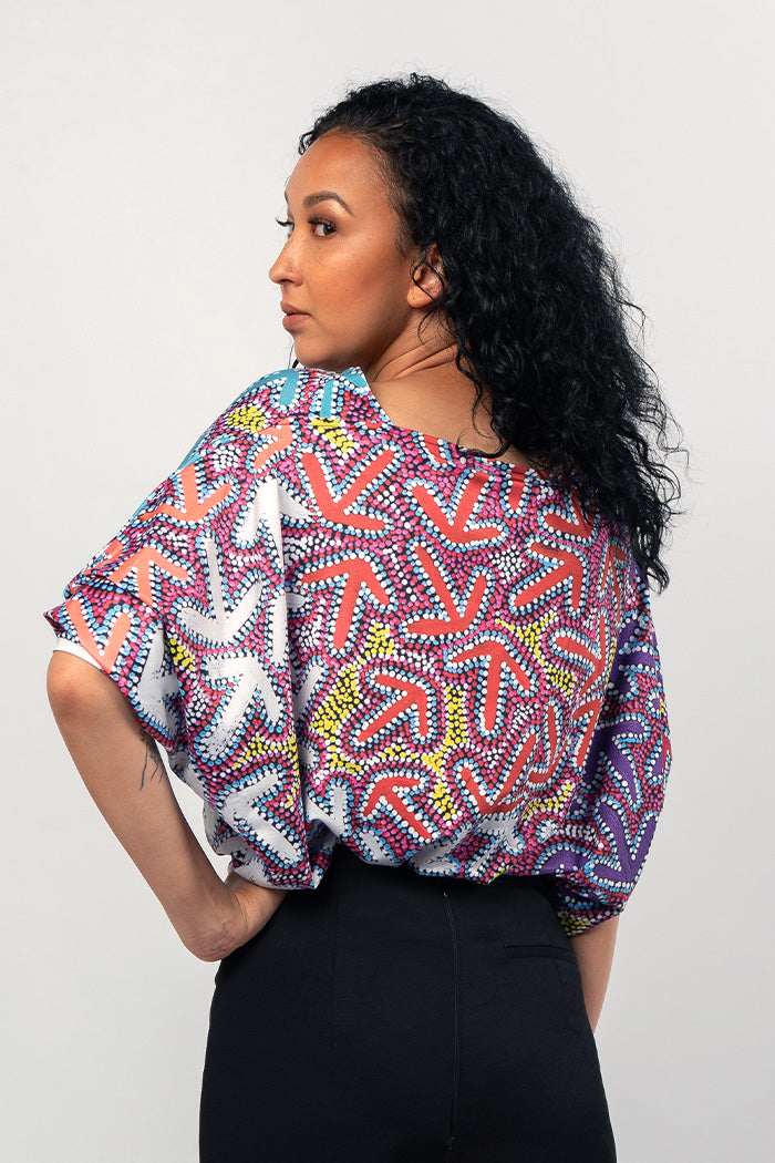 Yankirri Waldilyka Dolman Sleeve Top
