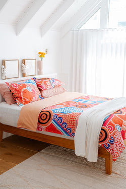 Wata (Follow) Quilt Cover Set