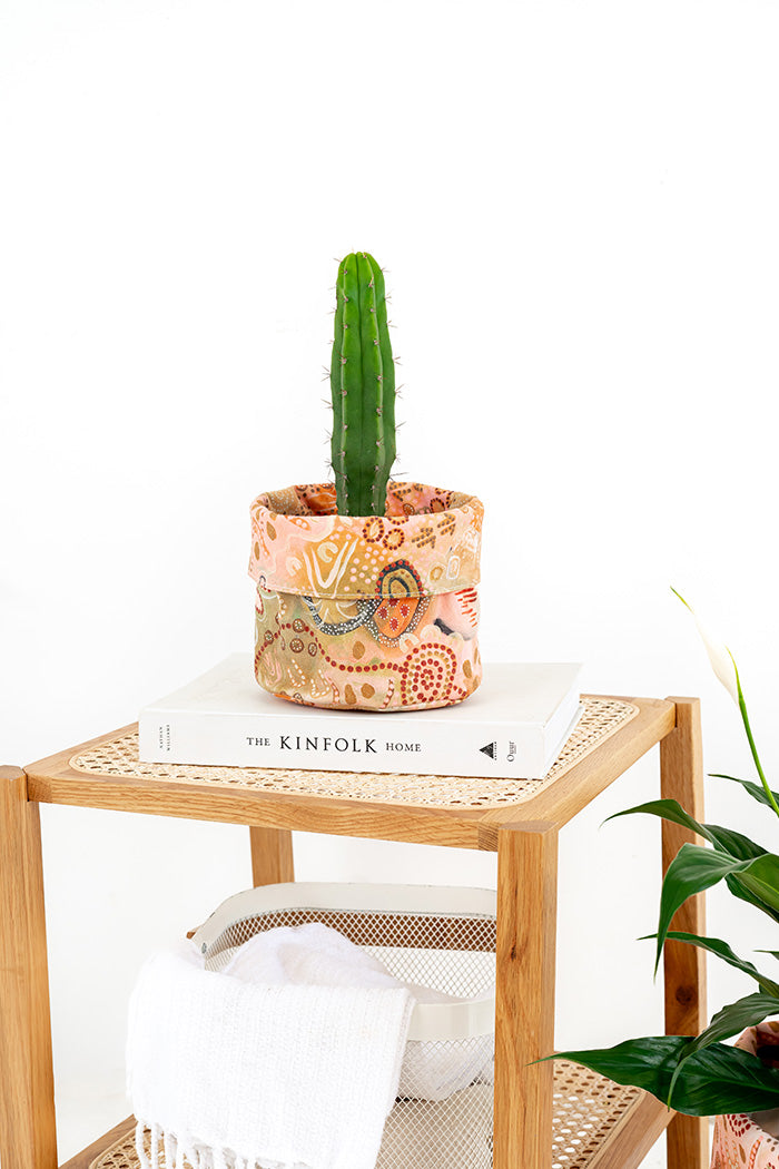 Oasis Canvas Plant Pot