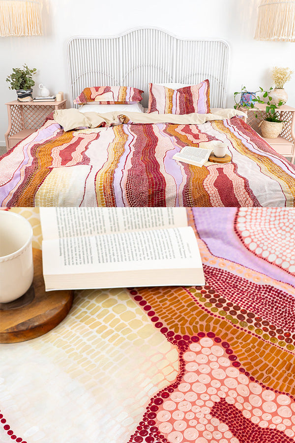 Birarr (Land Desert) Quilt Cover Set