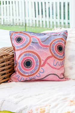 Wawirra Bunan Cushion Cover (53cm x 53cm)