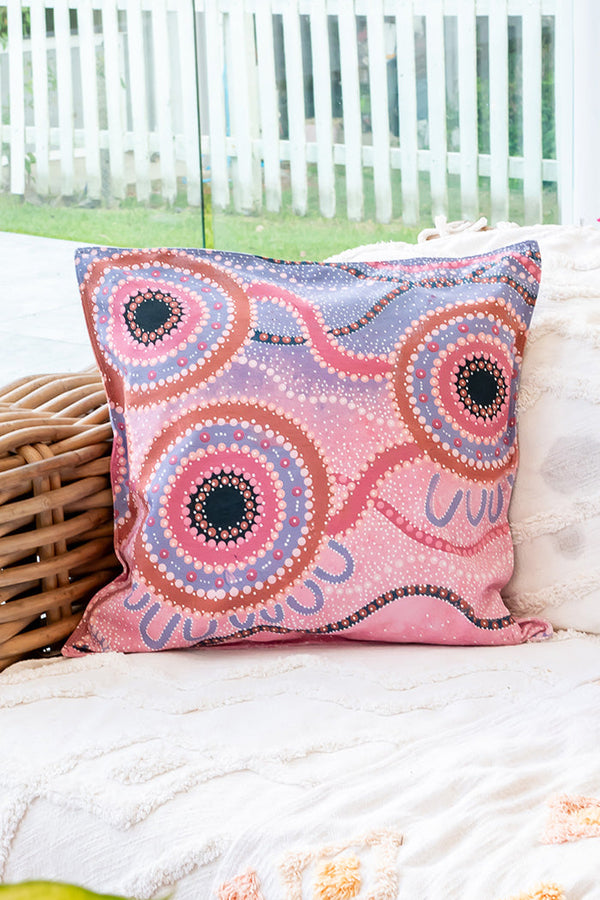 Wawirra Bunan Cushion Cover (53cm x 53cm)