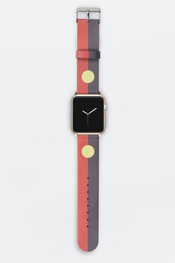 "Raise The Flag" Aboriginal Flag Vegan Leather Apple Watch Strap