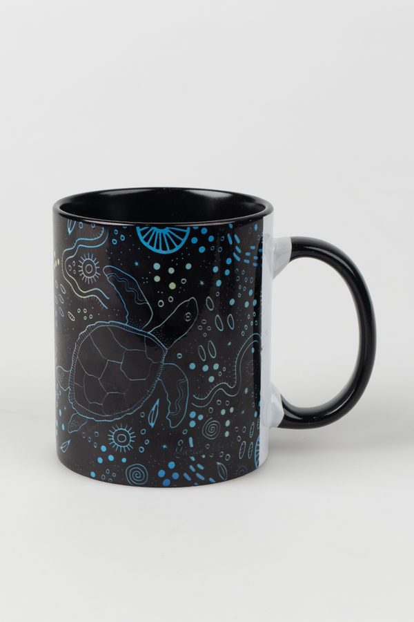 Goorlil (Turtle) Night Ceramic Coffee Mug