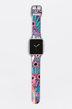 Yuka Bright Silicon Apple Watch Strap