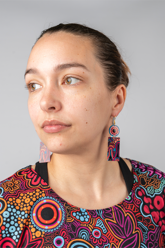 Knowledge Holders Drop Earrings