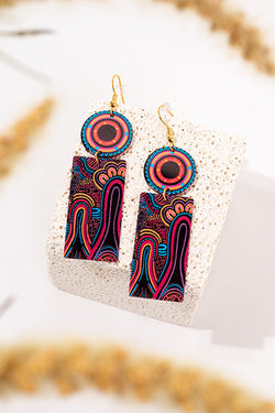 Knowledge Holders Drop Earrings