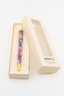 Pink Banksia Metal Refillable Premium Pen