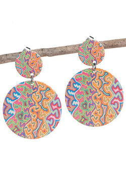 Pikilyi Jukurrpa Earrings