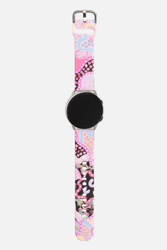 Guiding Light NAIDOC 2024 Silicon Samsung Watch Strap