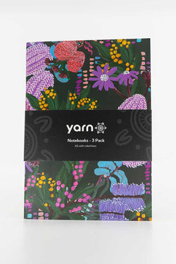Jessica Begg 'Native Flowers' A5 Notebook Bundle (3 Pack)