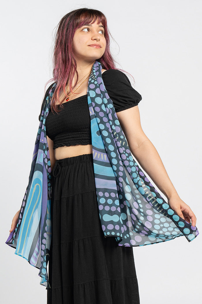 Our Future, Together NAIDOC 2024 Rectangle Chiffon Scarf