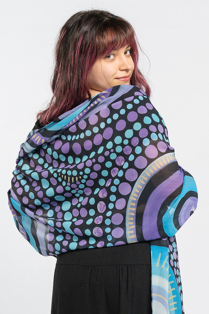 Our Future, Together NAIDOC 2024 Rectangle Chiffon Scarf