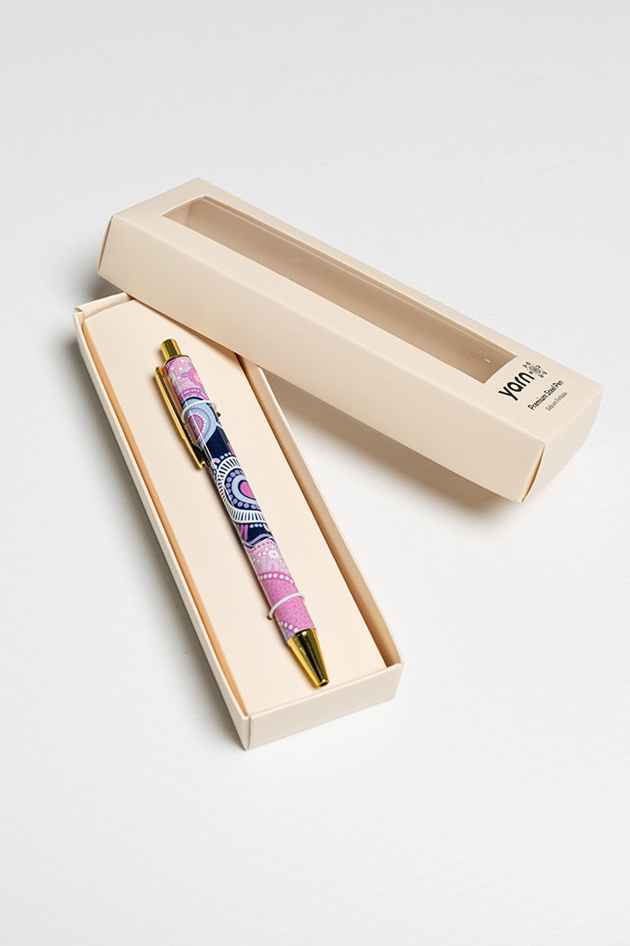 A Woman's Connection Metal Refillable Premium Pen