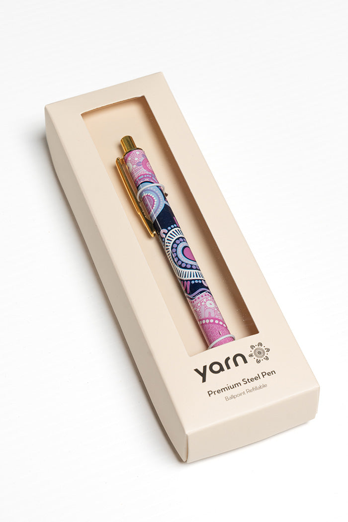 A Woman's Connection Metal Refillable Premium Pen