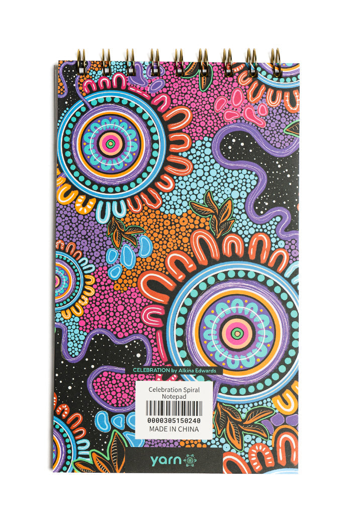 Celebration Spiral Notepad