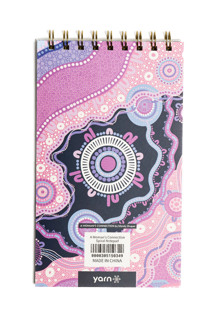 A Woman's Connection Spiral Notepad
