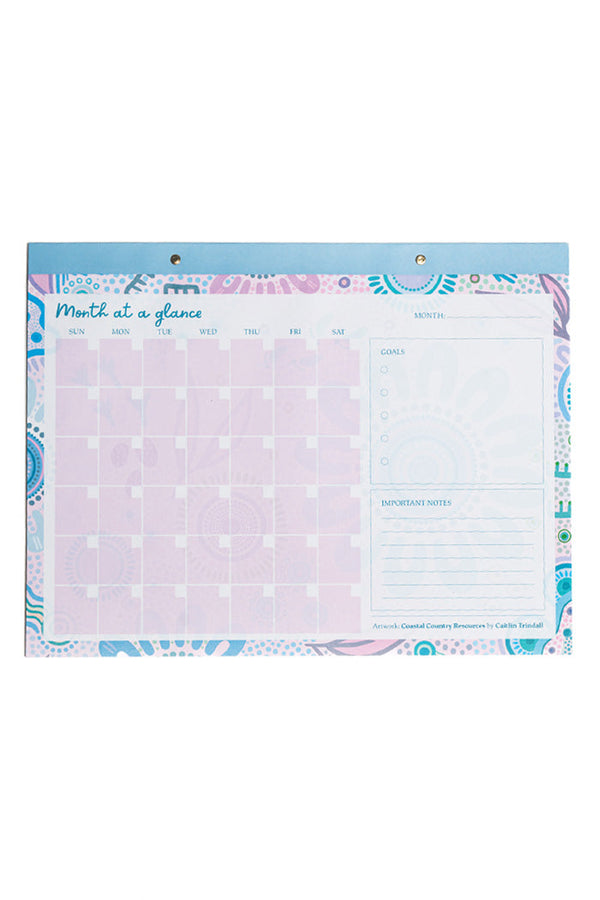 Coastal Country A3 Large Desk Planner