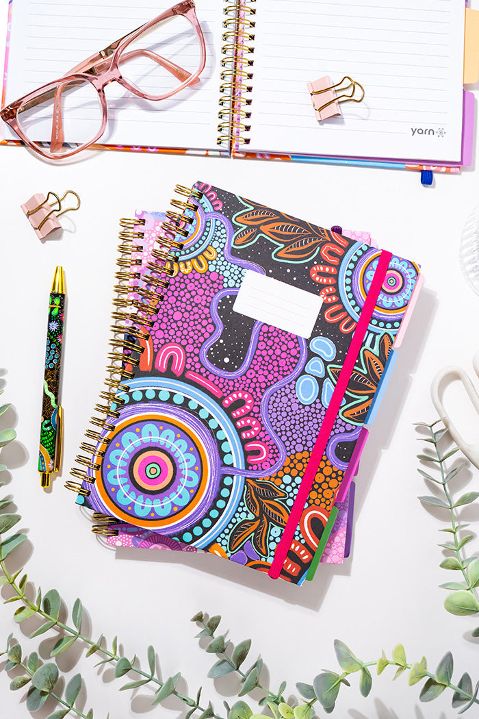 Celebration A5 Spiral Tab Notebook