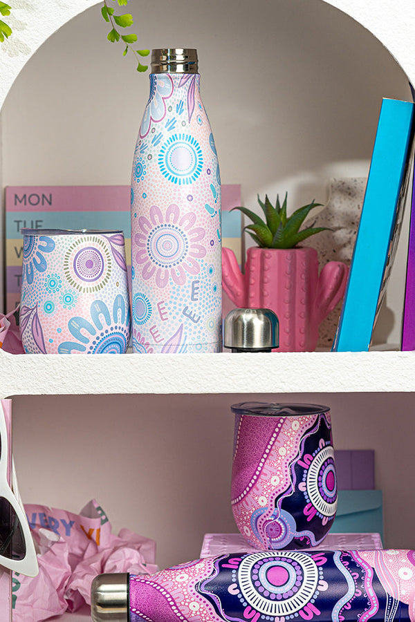 Coastal Country Resources Vacuum Insulated Double Walled Stainless Steel Water Bottle