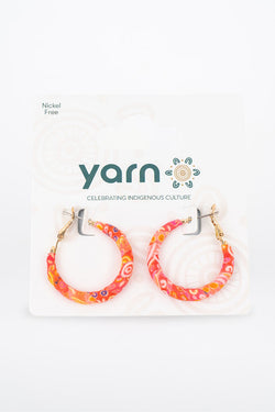 Ngayt Poonan Wrapped Hoop Earrings